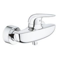 Baterie dus monocomanda Grohe Eurostyle 23722003 crom montare pe perete
