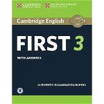 Cambridge English First 3 Student's Book with Answers with Audio - Paperback brosat - Art Klett, 