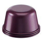 Set de 3 forme TEFAL CreaBake Muffins J3069404, Pentru brioșe, Diametru 7.5cm, Din oțel carbon, Suprafață antiaderentă, Compatibil cu Cake Factory Délices, Dulcis Grey-Byzantium Purple, Tefal