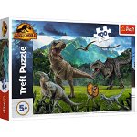 100 elements Dinosaurs Jurassic Park, Trefl