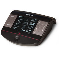 Dispozitiv Electrostimulare EM 89 Digital TENS/EMS Cu Functie De Incalzire 8x Electrozi Negru, Beurer