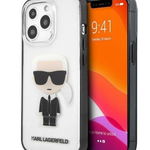 
        Husa Karl Lagerfeld KLHCP13LHIKCK compatibila cu iPhone 13 Pro, Ikonik Karl, Transparent        Cod produs: 128095
      