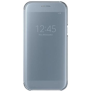 Husa Clear View Cover Samsung Galxy A5 A520 2017 Albastru