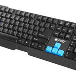 Tastatura Natec Fury Gaming Keyboard HORNET USB, US layout, Black
