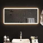 vidaXL Oglindă de baie cu LED, 40x90 cm, vidaXL