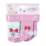 Zapf Baby born - Socks 2 sets mix, Zapf