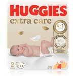 Huggies Extra Care Size 2 scutece de unică folosință 3-6 kg 24 buc, Huggies