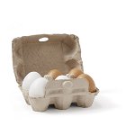 Jucarie din lemn pentru copii, Kid's Concept, Cofraj cu 6 oua, BISTRO