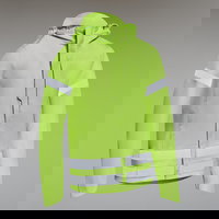 Jachetă Ploaie Ciclism 500 Galben Copii, BTWIN