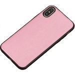 Carcasa subtire din piele lucrata manual pentru Iphone 7/8 Plus, Roz - Thin-leather hand made case for Iphone 7/8 Plus, Pink, HNN