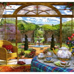 Puzzle Schmidt - View from the conservatory, 1000 piese