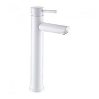 Baterie lavoar Mixxus, 295 mm, alama, debit reglabil, garnituri incluse, Alb