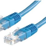 Cablu UTP Roline 21.15.0564-50, CAT.5e, Patch, 5 m (Albastru)