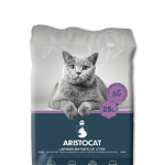 ARISTOCAT Bentonite Plus Nisip pentru litiera pisicilor, din bentonita cu lavanda 25 L, ARISTOCAT