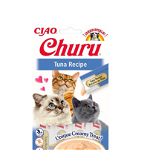 Churu, Recompense Cremoase pentru Pisici cu Ton, 4x14g, Churu