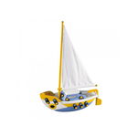 Jucarie de construit mic-o-mic 3D Barca cu vele 089.072 22 cm 089.072