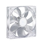 FAN FOR CASE COOLER MASTER BC 120x120x25 mm, w. 4 LED red, long life sleeve bearing ''R4-BCBR-12FR-R