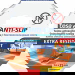 Banda antiderapanta Tesa, 25 mm x 5 m, transparent
