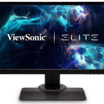 Monitor Gaming TN LED ViewSonic ELITE 24" XG240R, Full HD (1920 x 1080), HDMI, DisplayPort, USB 3.0, Boxe, Pivot, 144 Hz, 1 ms (Negru)
