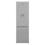 Combina frigorifica Heinner HC-V288SWDE++, 288 l, Less Frost, Clasa E, Dozator apa, Control mecanic, Iluminat LED, H 180 cm, Argintiu