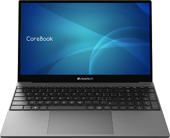 Laptop Microtech CoreBook CB15B/1TBW2E cu procesor Intel Core Intel® Core™ i7-1065G7 pana la 3.90 GH, 15.6", Full HD, 16GB, 1TB SSD, Intel® Iris® Plus Graphics, Windows 11 Pro, Grey