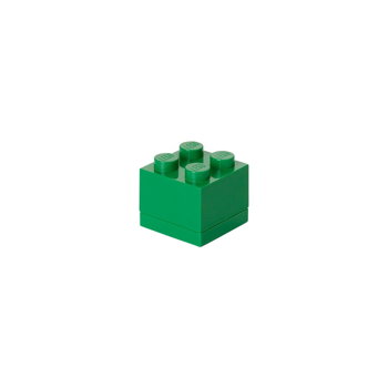 Cutie depozitare LEGO® Mini Box Green, verde, LEGO®