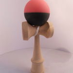 Joc kendama 16cm bila roz cu negru mat 6cm 018179, Galeria Creativ