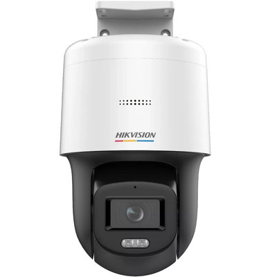 Camera IP PT, ColorVu, 4MP, 4mm, Iluminare Led alb 30m, MicroSD, PoE, Microfon si difuzor, IP66, Hikvision DS-2DE2C400SCG-E(F1), Hikvision