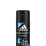 Deospray Adidas Fresh Cool & Dry 48h, 150 ml, pentru barbati
