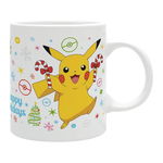 Cana Pokemon - 320ml - Pikachu Christmas