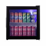 Vitrina frigorifica STARCREST SBC-50BK, 46 L, Control temperatura, Usa sticla, H 48.8 cm, Negru, STARCREST