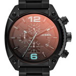 Ceasuri Barbati Diesel Overflow Chronograph Bracelet Watch 46mm x 49mm Black Multi