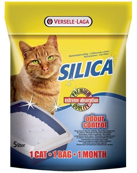 Asternut igienic Premium pentru pisici Versele-Laga, Silicat Ultra Absorbant, 5l
