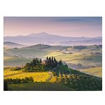 Tablou peisaj in Toscana la apus Italia 1544 - Material produs:: Poster pe hartie FARA RAMA, Dimensiunea:: 80x120 cm, 