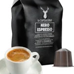 Cafea Nero Espresso, 10 capsule compatibile Nespresso, La Capsuleria, La Capsuleria