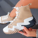 Pantofi Sport, culoare Maro, material Textil - cod: P12280, ABC