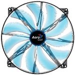 Ventilator / radiator Aerocool Silent Master Blue LED 200mm
