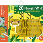 Colectie 20 de mini jocuri de tip labirint - in inima junglei, Auzou