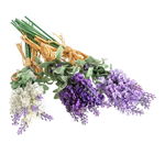 Plante artificiale 3 buc. (înălțime 32 cm) Lavender Bouquet – Casa Selección, Casa Selección