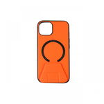 Husa cu suport iPhone 14 Devia Randy Series Magnetic Orange