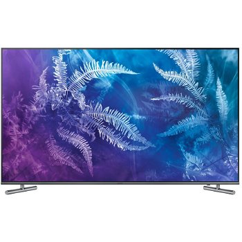 Televizor LED Samsung Smart TV QLED 65Q6F Seria Q6F 163cm argintiu-gri 4K UHD HDR
