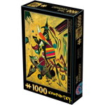 Puzzle D-Toys - Vassily Kandinsky: Composition II, 1.000 piese (Dtoys-72849-KA01-(72849)), D-Toys