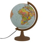 Glob geografic iluminat, harta politica, fus orar, diametru 32 cm, Procart