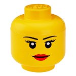 Figurină depozitare LEGO® Girl, ⌀ 16,3 cm, LEGO®