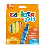 Carioca Baby 2+ creioane cerate Wild, Carioca