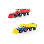 Tractor cu remorca si incarcator - Altay, 67x17x18 cm, Polesie, POLESIE