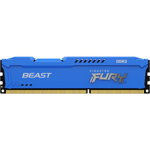 Memorie Kingston FURY Beast Blue 8GB DDR3 1600 MHz CL10, Kingston