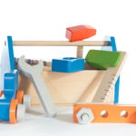 Set de unelte din lemn, Marc toys, 2-3 ani +, Marc toys