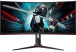 Monitor LED AOC CU34G2/BK 34" UHD VA 1ms 300cd/mp 100Hz FreeSync Black