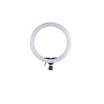 Lampa Circulara Led Profesionala, Klausstech, 14 Inch/ 35 Cm, Putere 30 W, Intrare Dc12v, Temperatura 3000-5000k, Trepied Rezistent Inclus, Telecomanda Bluetooth Inclusa, Culoare Alb, KlaussTech